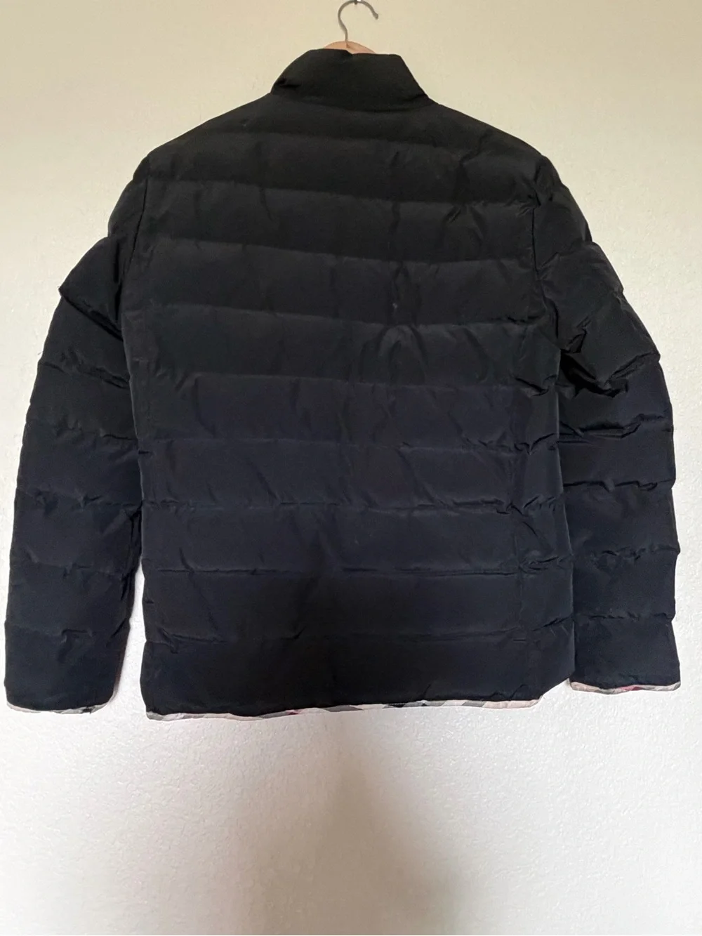 Burberry Black Quilted Down Puffer Jacket